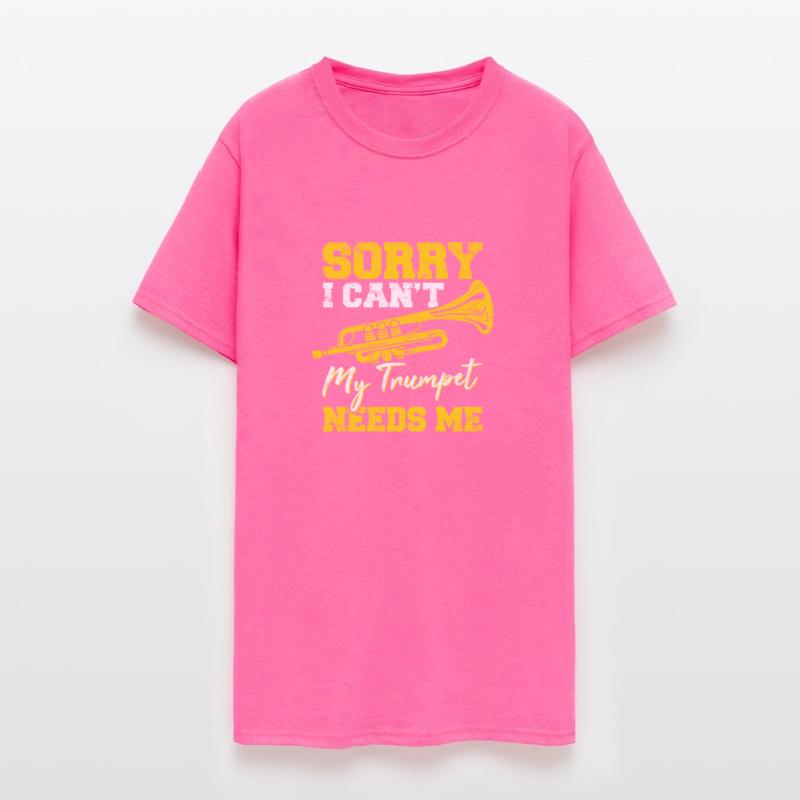 I Can't My Trumpet Needs Me Funny Trumpet Player J