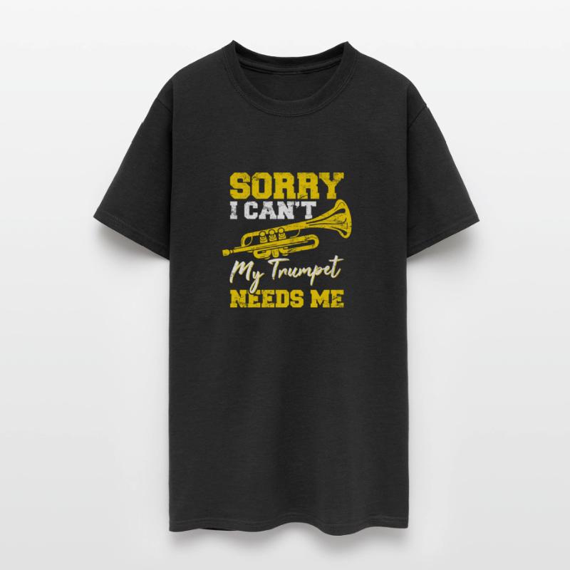 I Can't My Trumpet Needs Me Funny Trumpet Player J