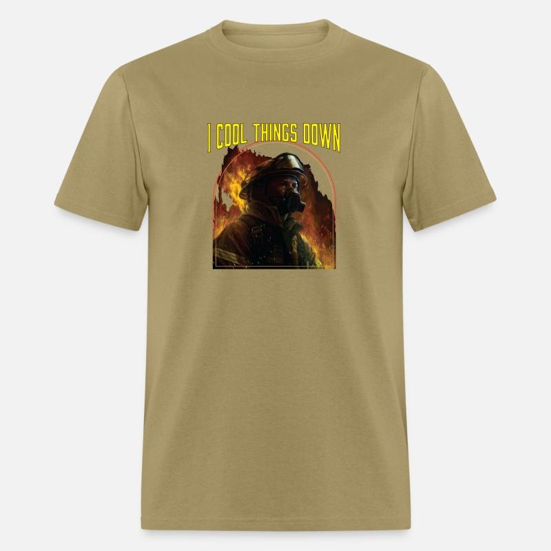 I Cool Things Down Fireman Firefighter