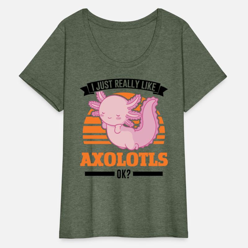 I Just Really Like Axolotl's Tailed Amphibian