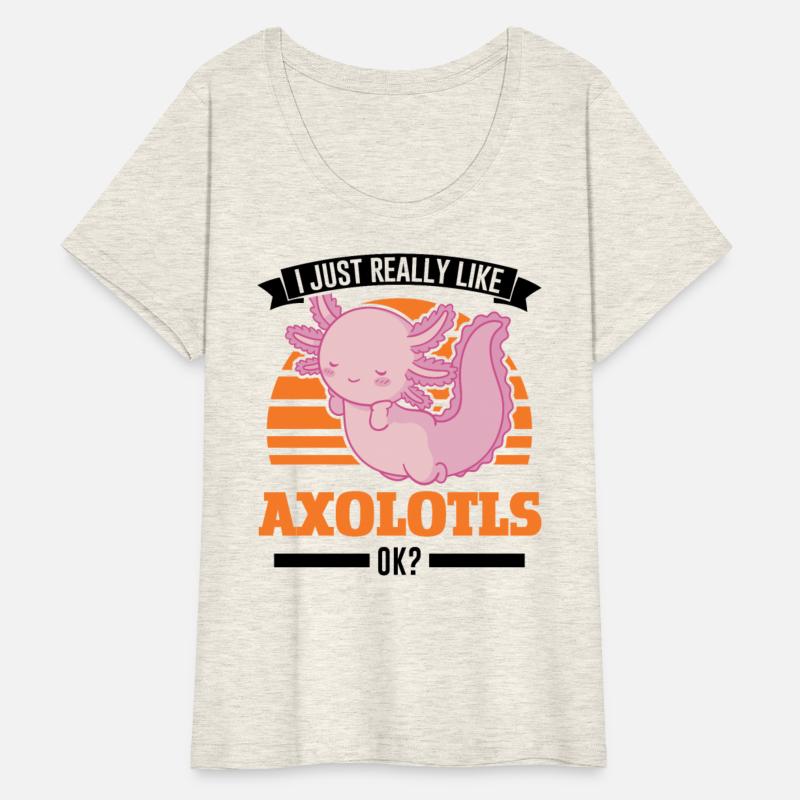 I Just Really Like Axolotl's Tailed Amphibian