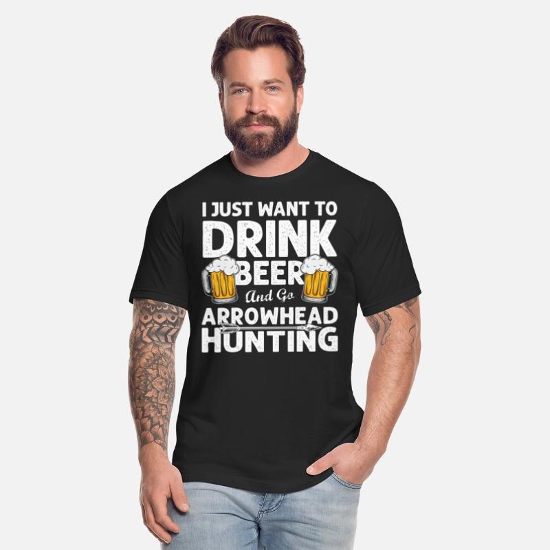 I Just Want to Drink Beer and Go Arrowhead t-shirt