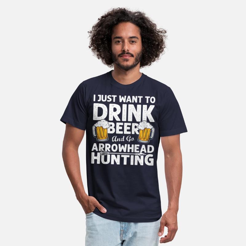 I Just Want to Drink Beer and Go Arrowhead t-shirt