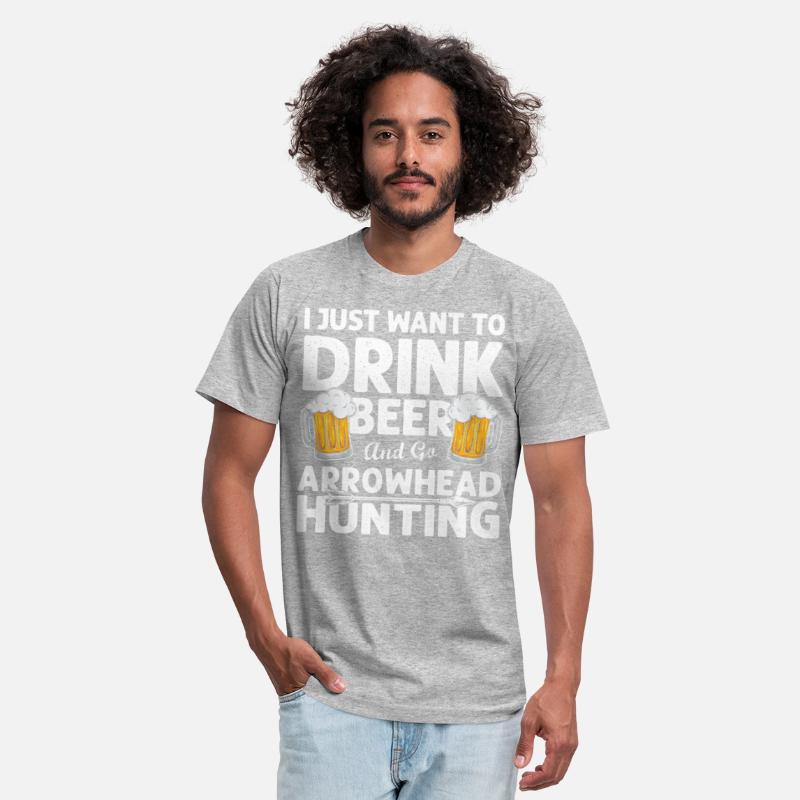 I Just Want to Drink Beer and Go Arrowhead t-shirt