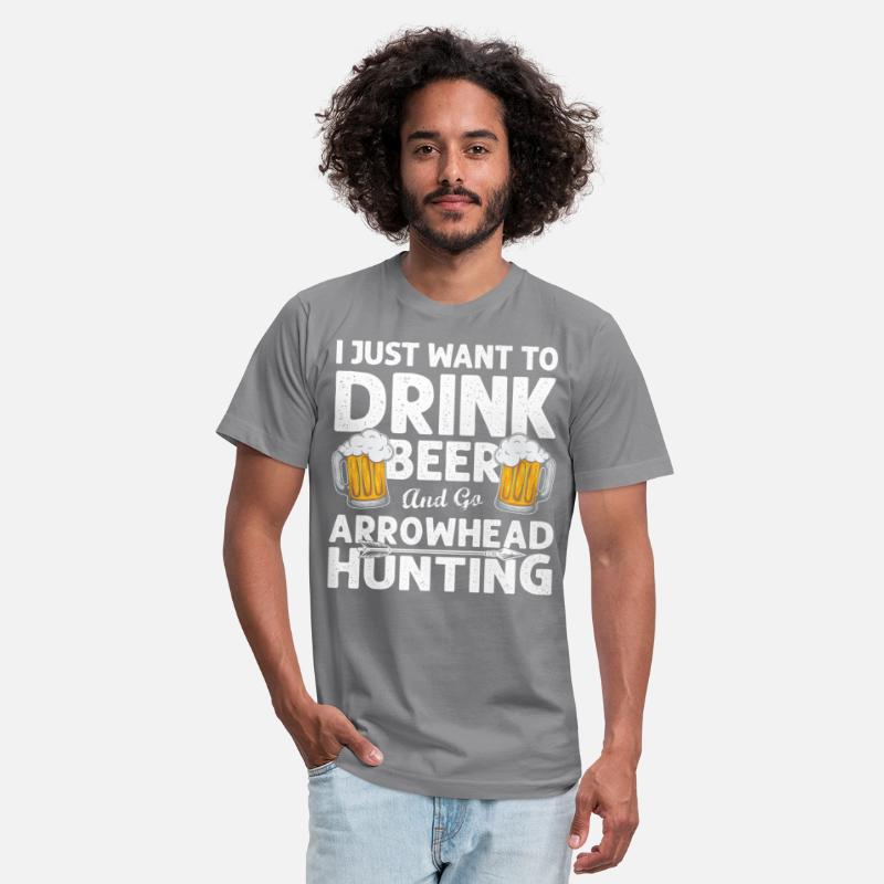 I Just Want to Drink Beer and Go Arrowhead t-shirt