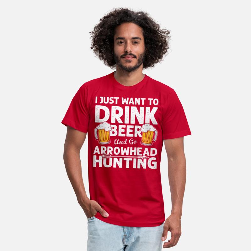 I Just Want to Drink Beer and Go Arrowhead t-shirt