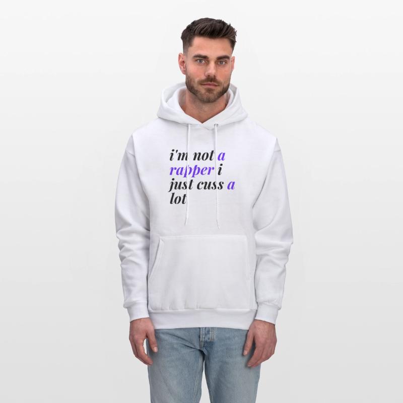 i m not a rapper i just cuss a lot