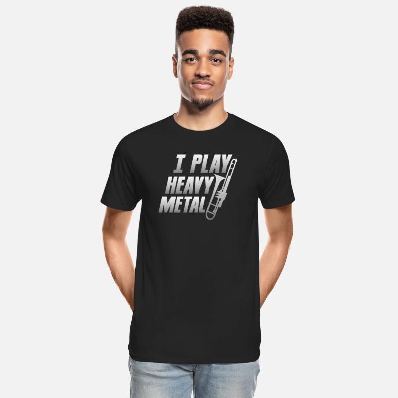 I Play Heavy Metal Trombone Player Trombonist