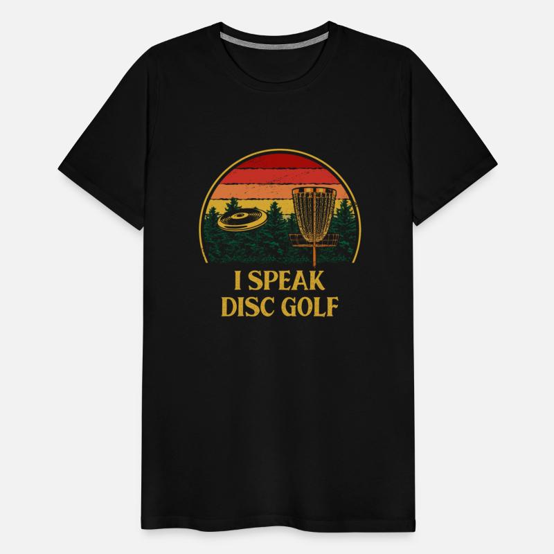 I Speak Disc Golf Funny Golfer Humor Golfing Favor