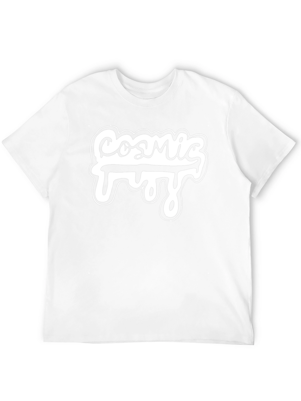 Cosmic Fuzz Black Graphic T-Shirt