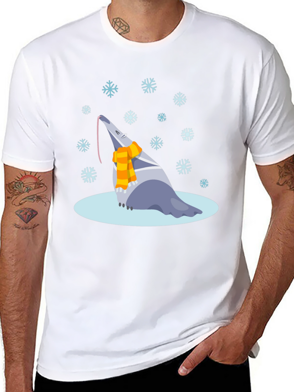 Anteater Winter T-Shirt