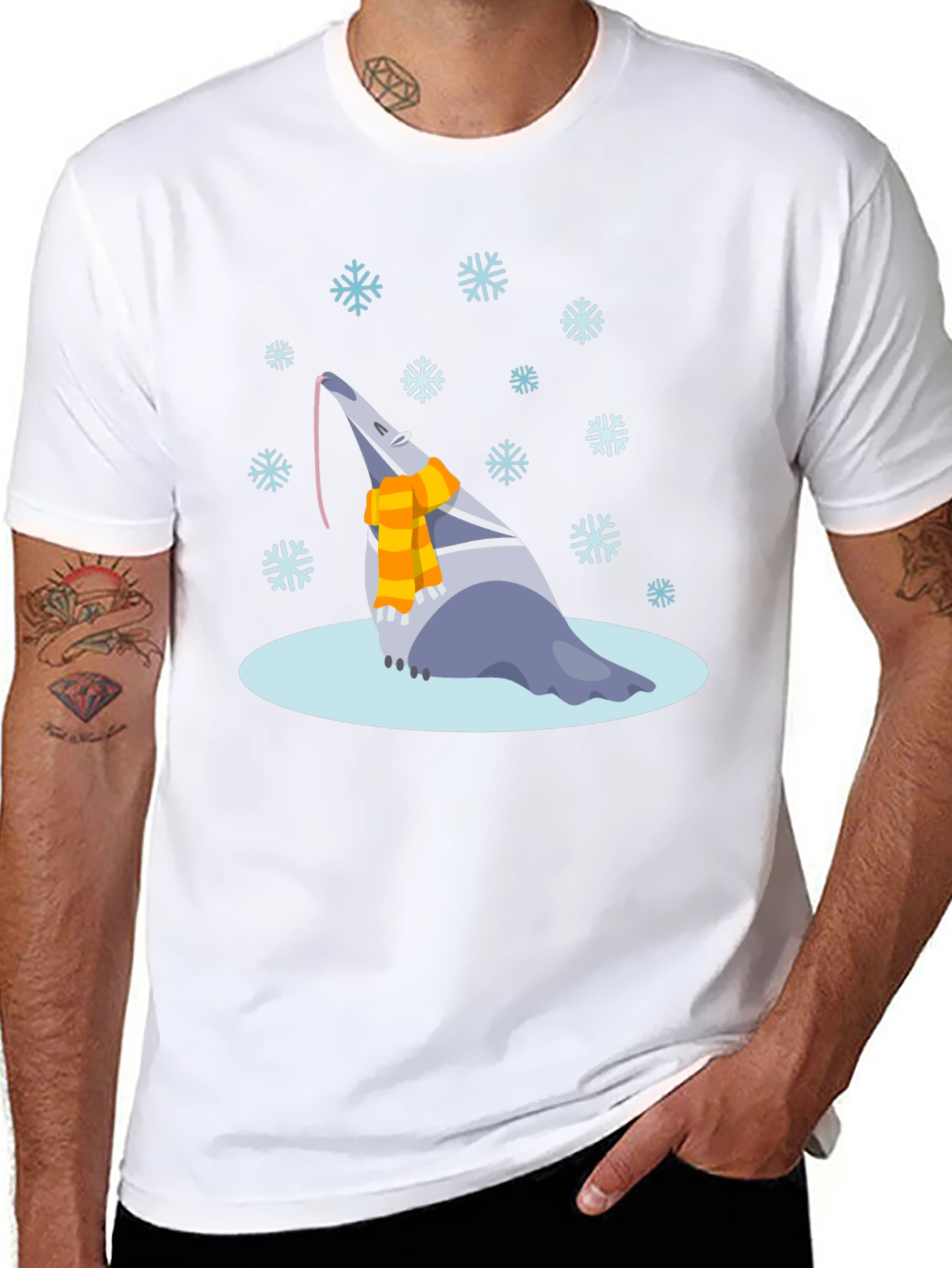 Anteater Winter T-Shirt