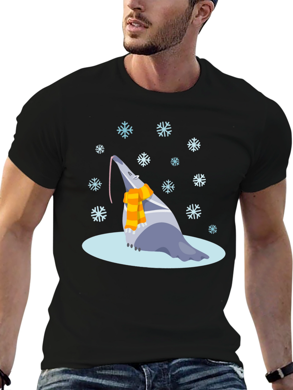 Anteater Winter T-Shirt