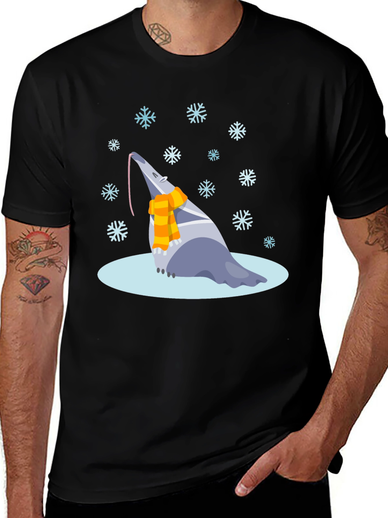 Anteater Winter T-Shirt