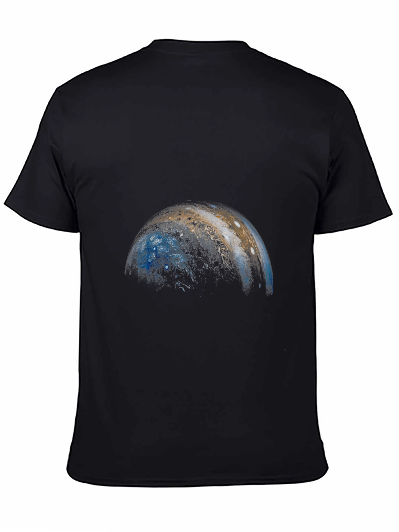 Jupiter Print Black T-Shirt