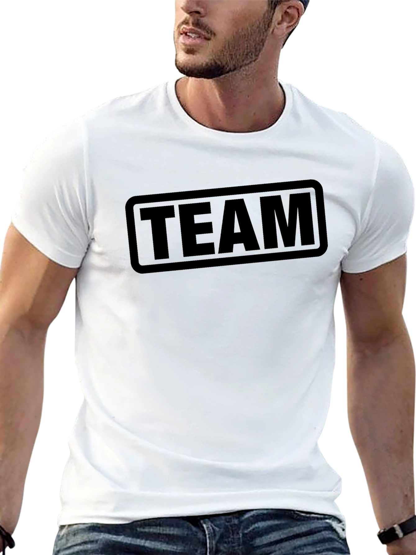 Team Black Graphic Tee - Classic Fit