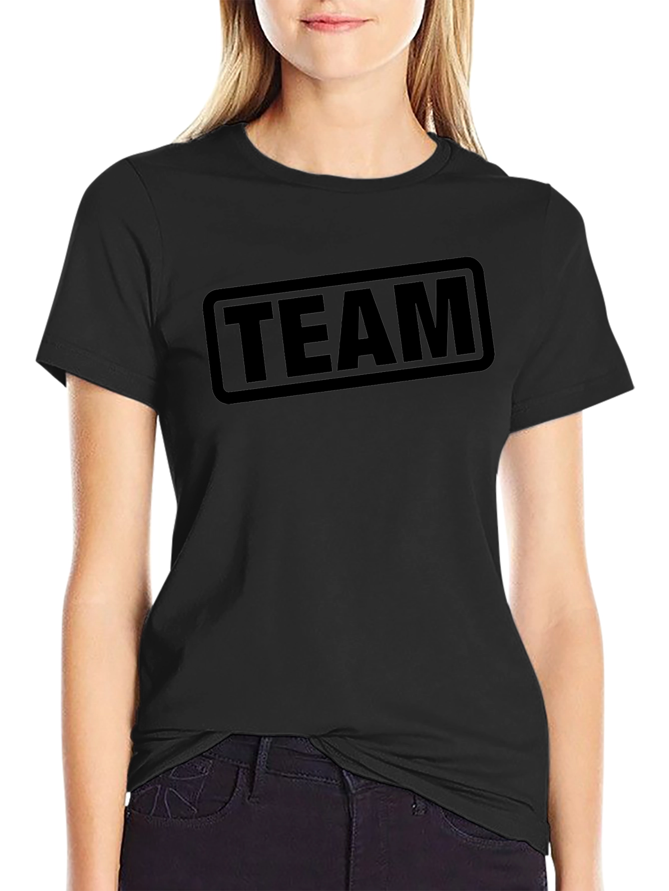 Team Black Graphic Tee - Classic Fit
