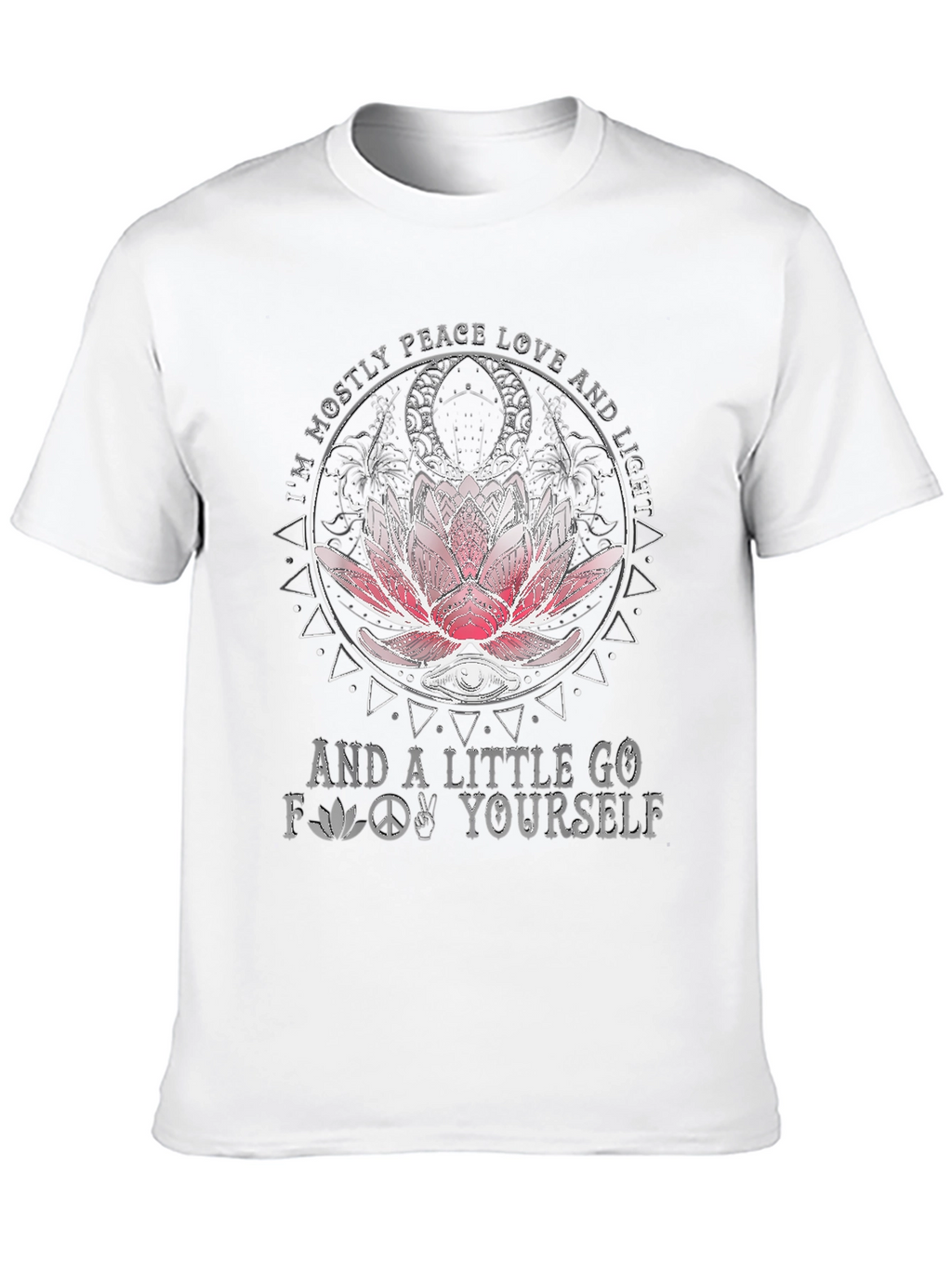 Peace Love Light Graphic T-Shirt