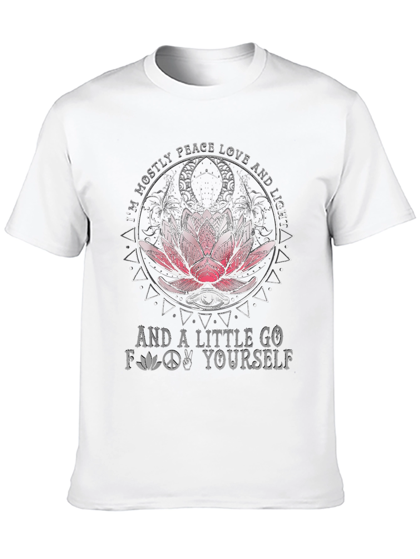 Peace Love Light Graphic T-Shirt