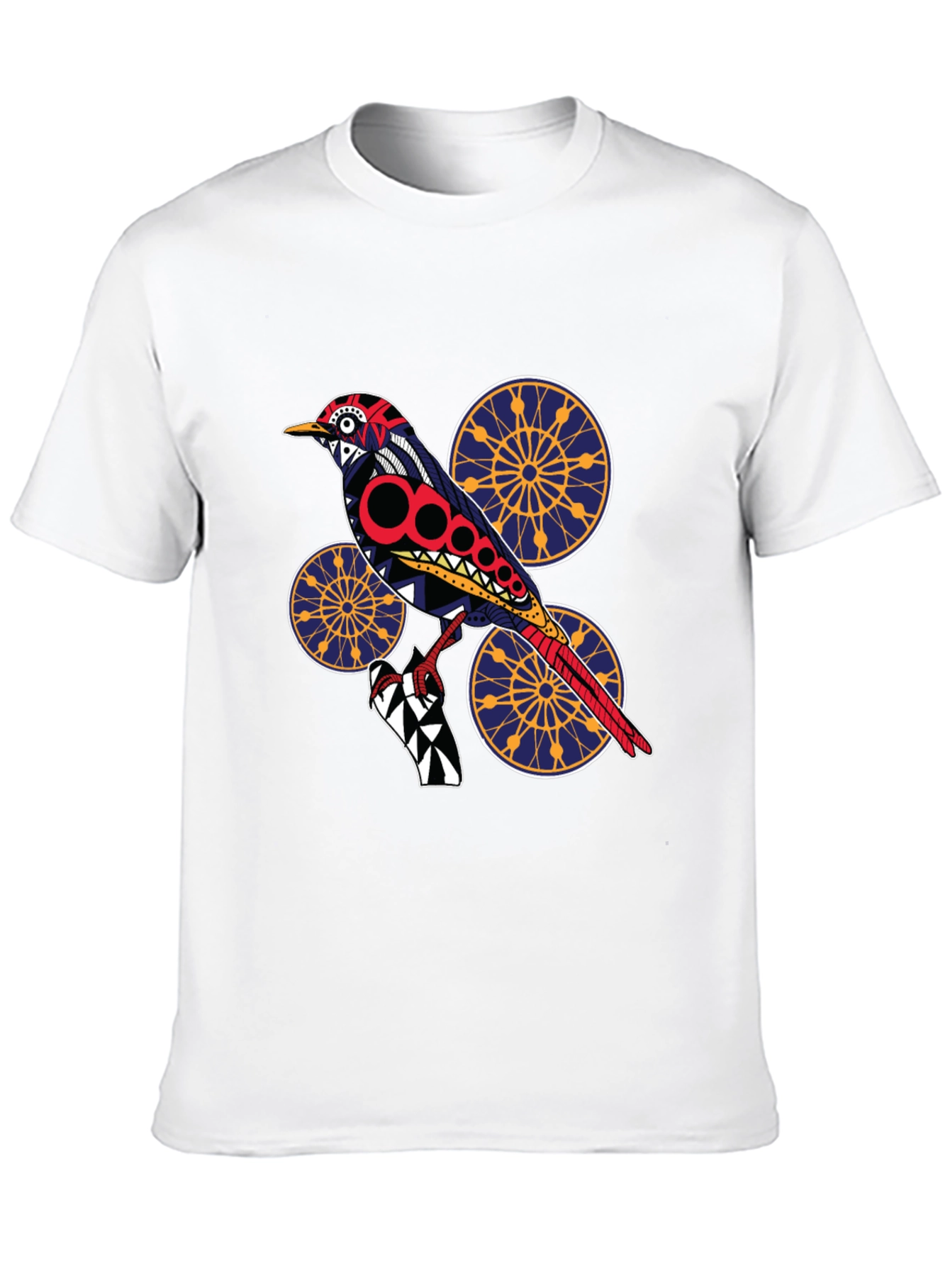 Bird Graphic Black T-Shirt