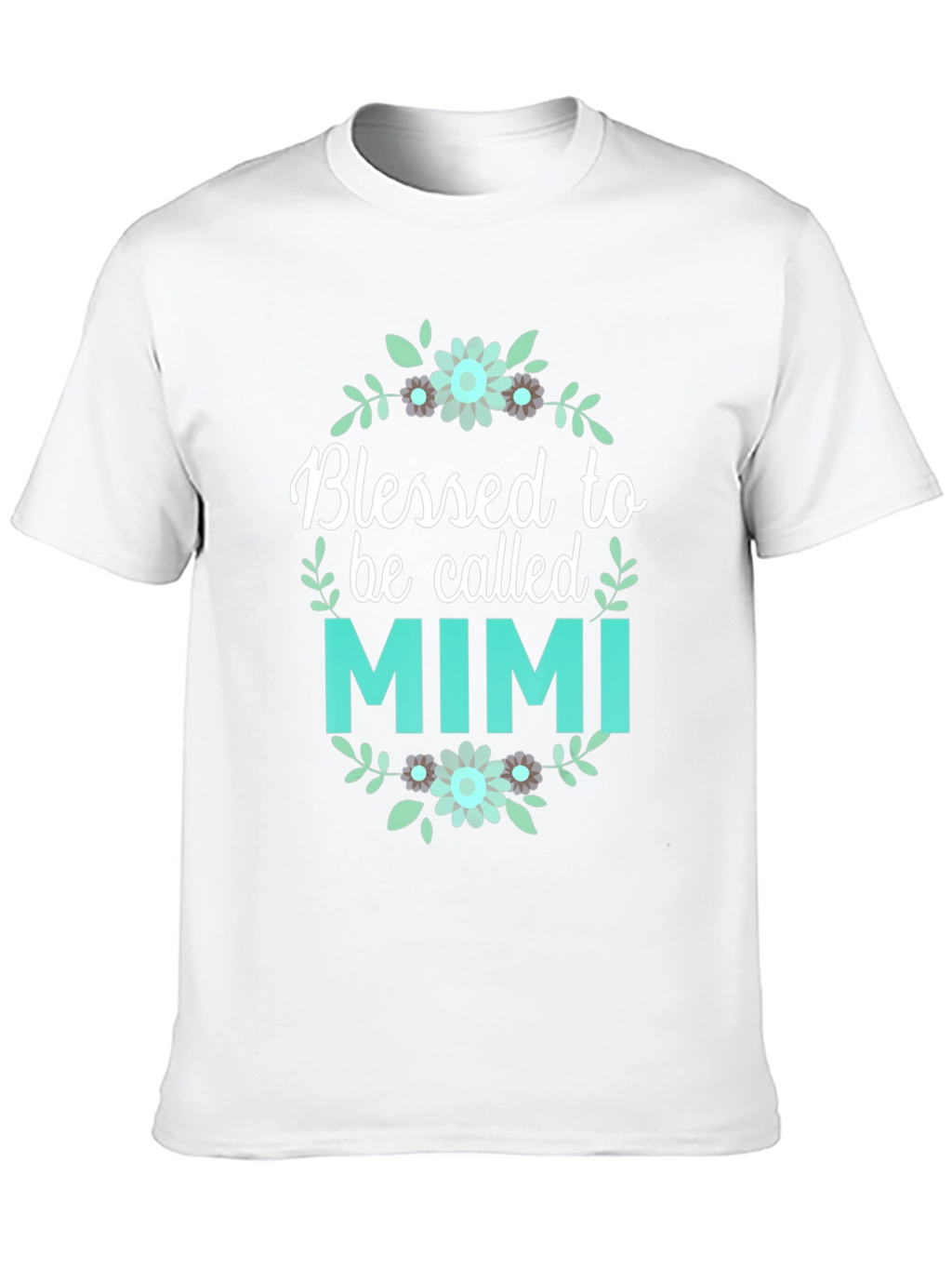 Blessed Mimi Floral Graphic T-Shirt