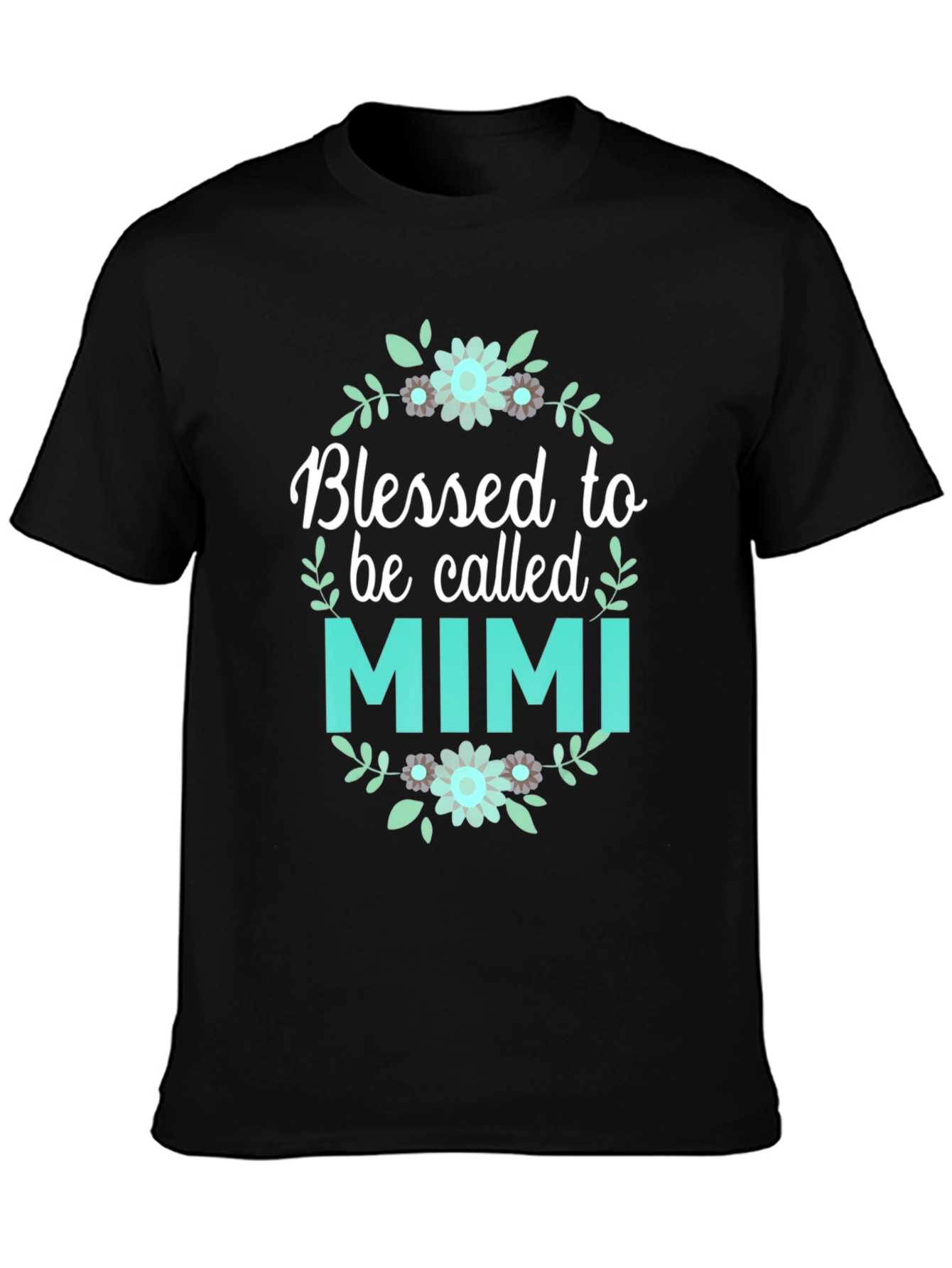 Blessed Mimi Floral Graphic T-Shirt