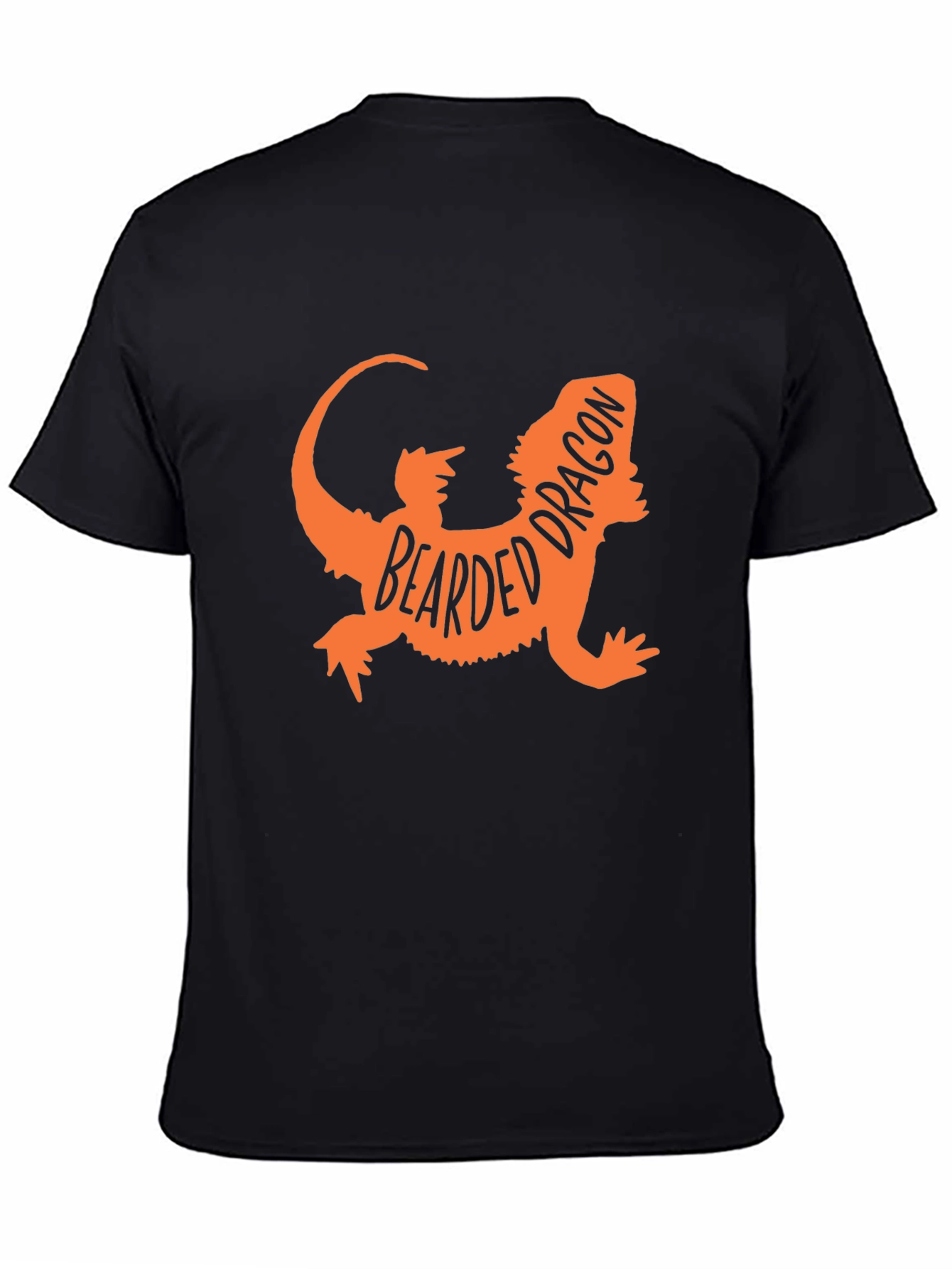 Bearded Dragon Graphic Tee - Black