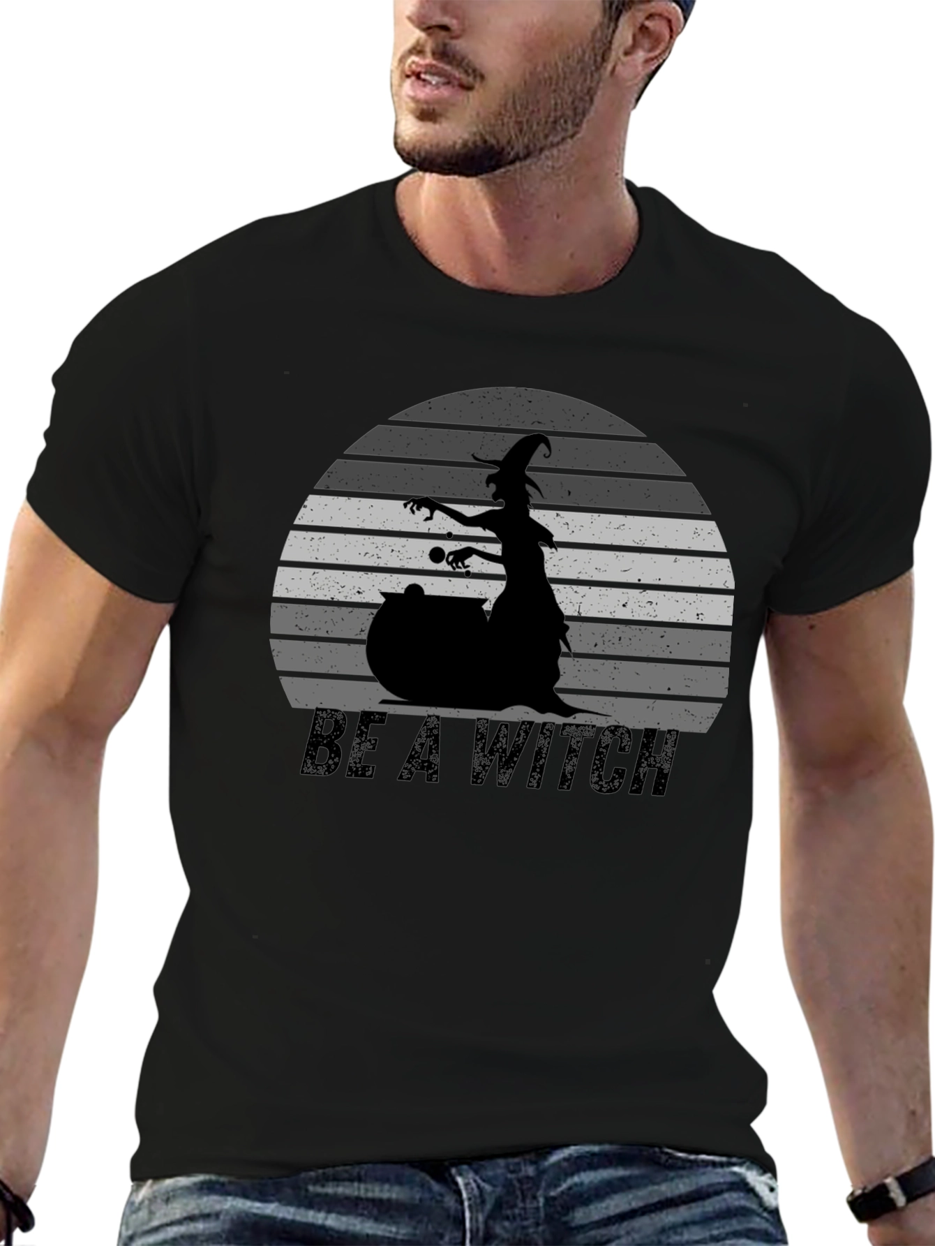 Be A Witch Graphic T-Shirt - Halloween Tee