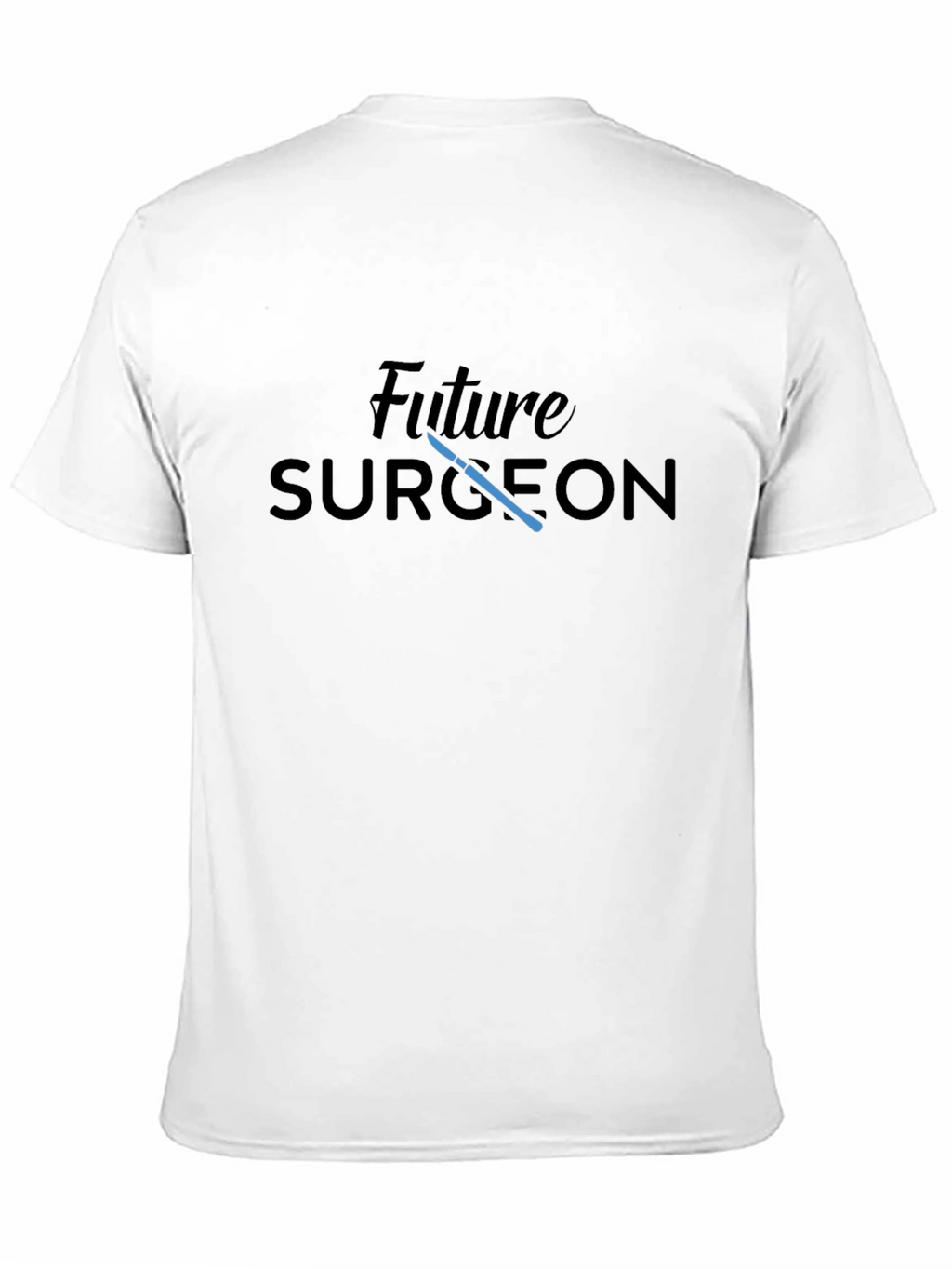 Future Surgeon Black T-Shirt Medical Student Gift