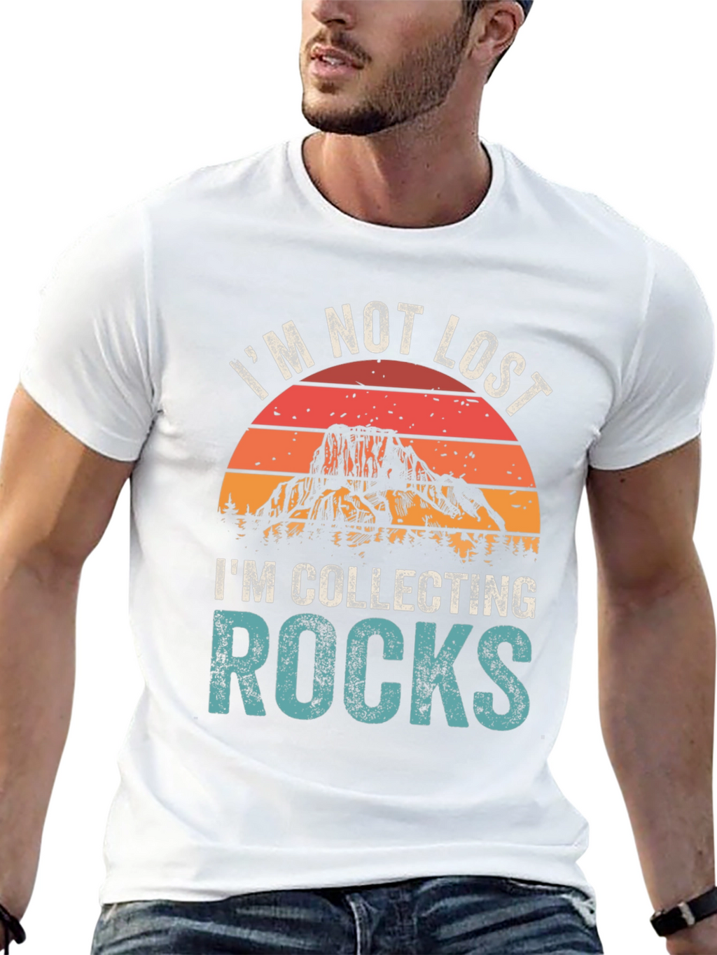 Im Not Lost Im Collecting Rocks T-Shirt