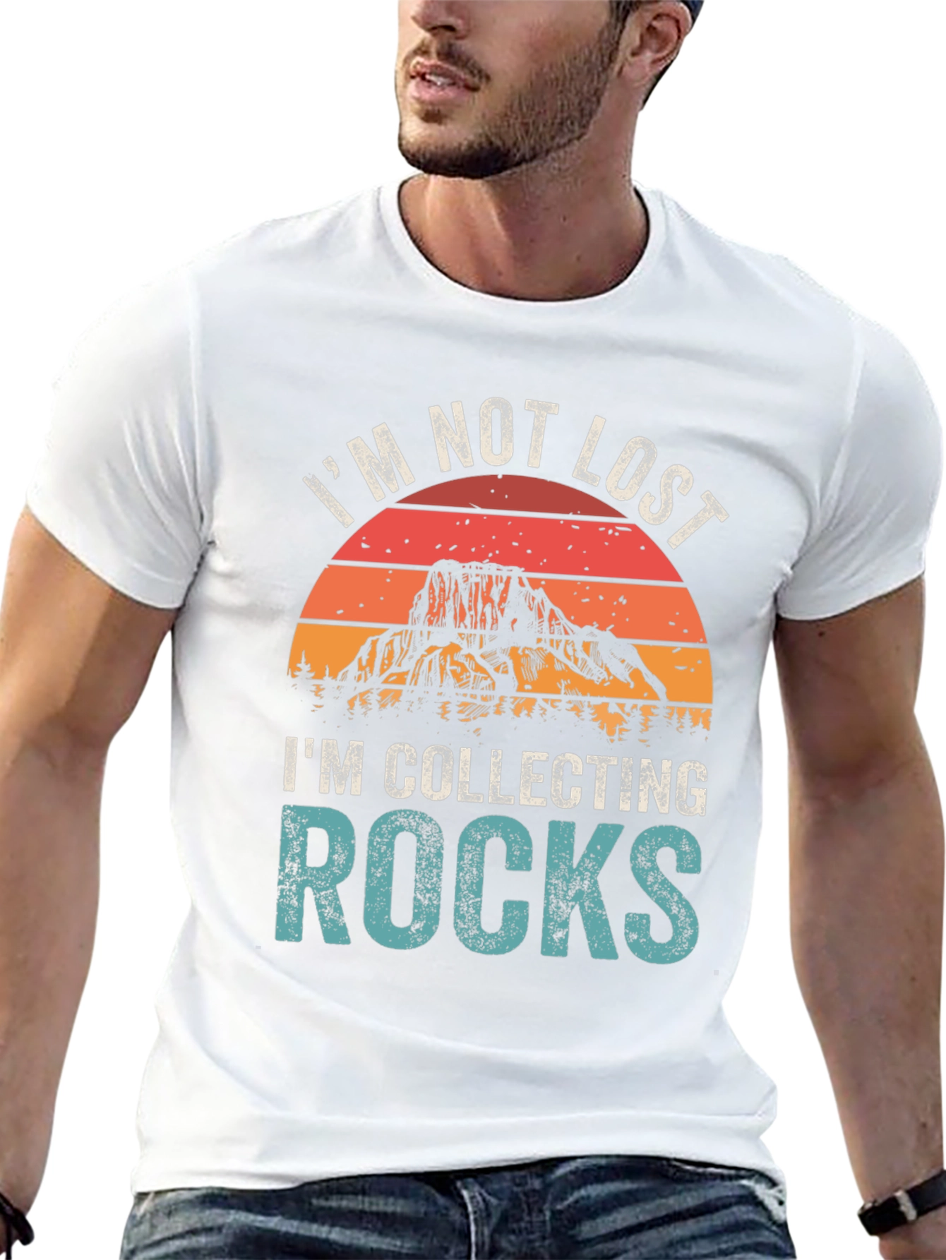 Im Not Lost Im Collecting Rocks T-Shirt