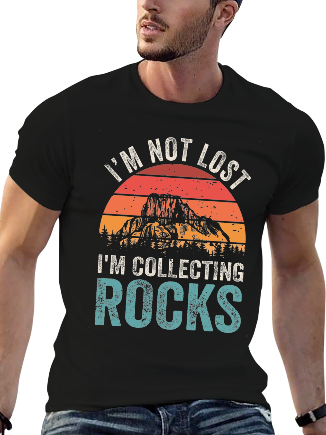 Im Not Lost Im Collecting Rocks T-Shirt