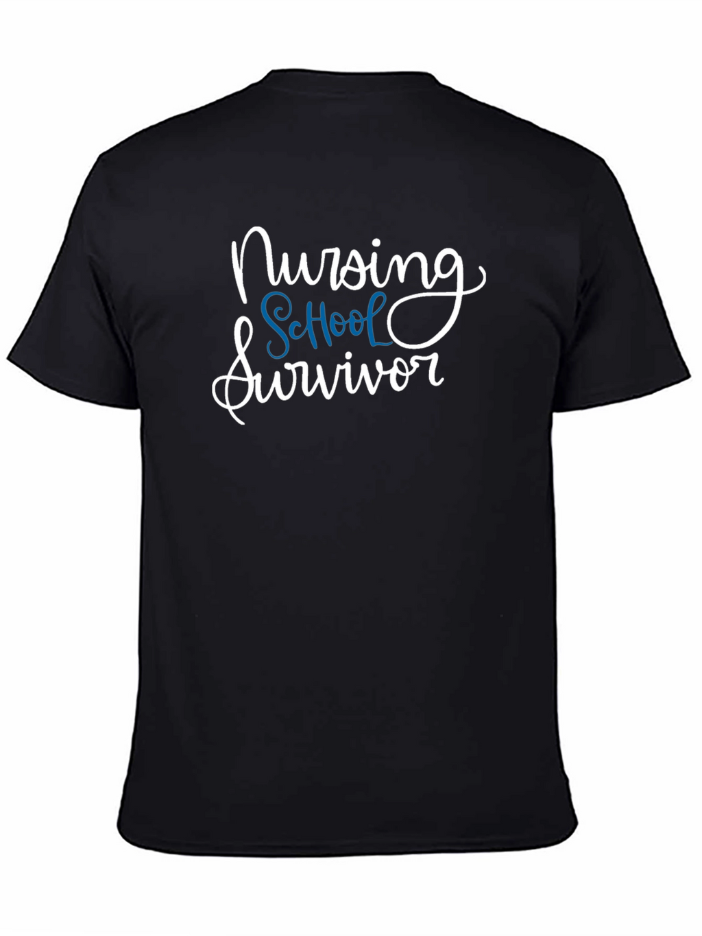 Nursing School Survivor T-Shirt - Black
