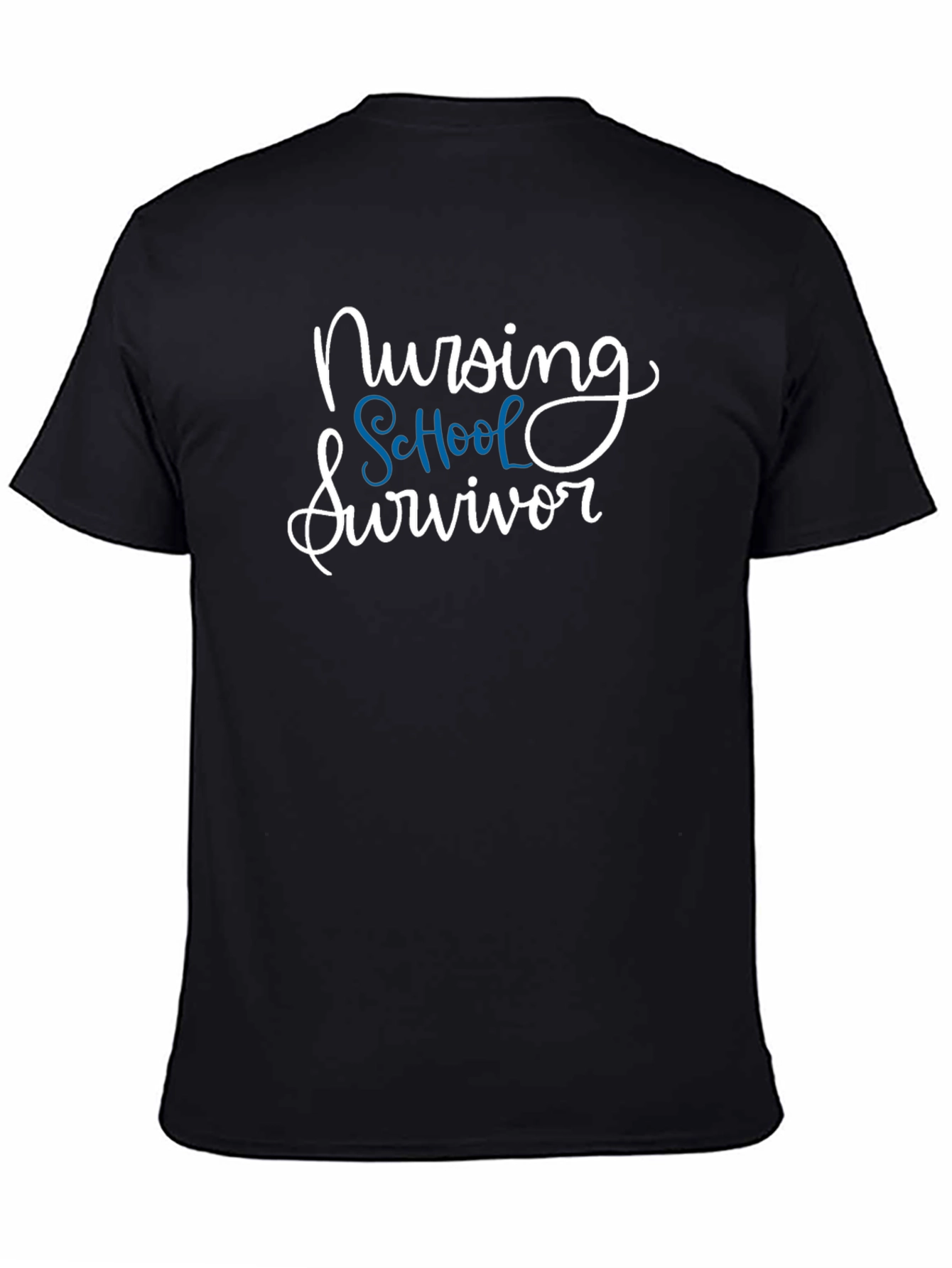 Nursing School Survivor T-Shirt - Black