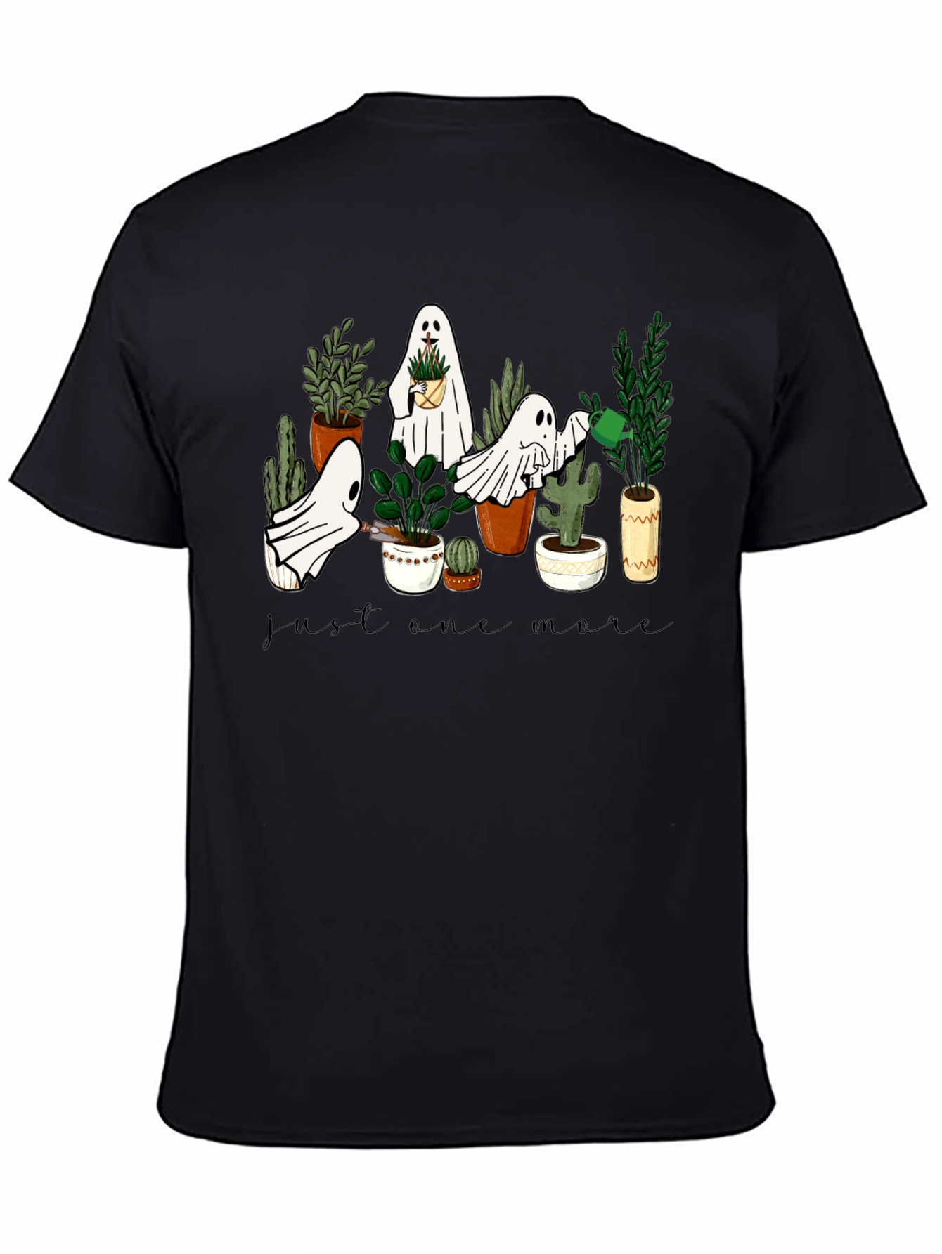 Ghost Plant Lover T-Shirt: Just One More Plant Tee