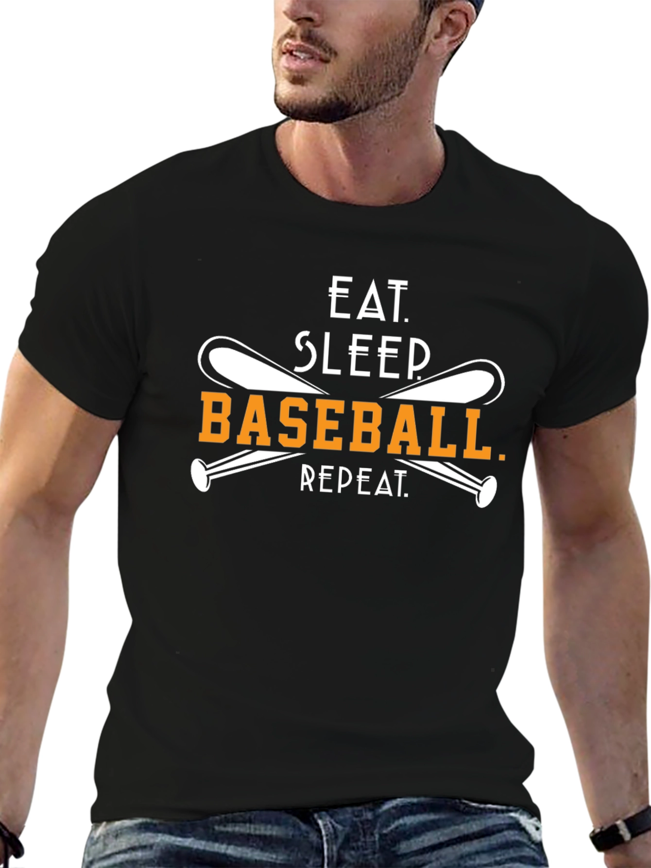 Eat Sleep Baseball Repeat T-Shirt