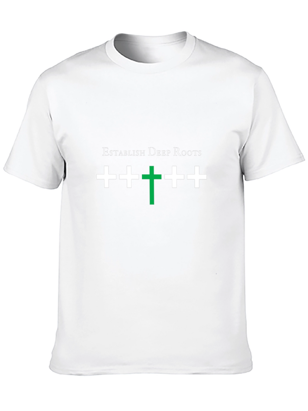Establish Deep Roots Black T-Shirt
