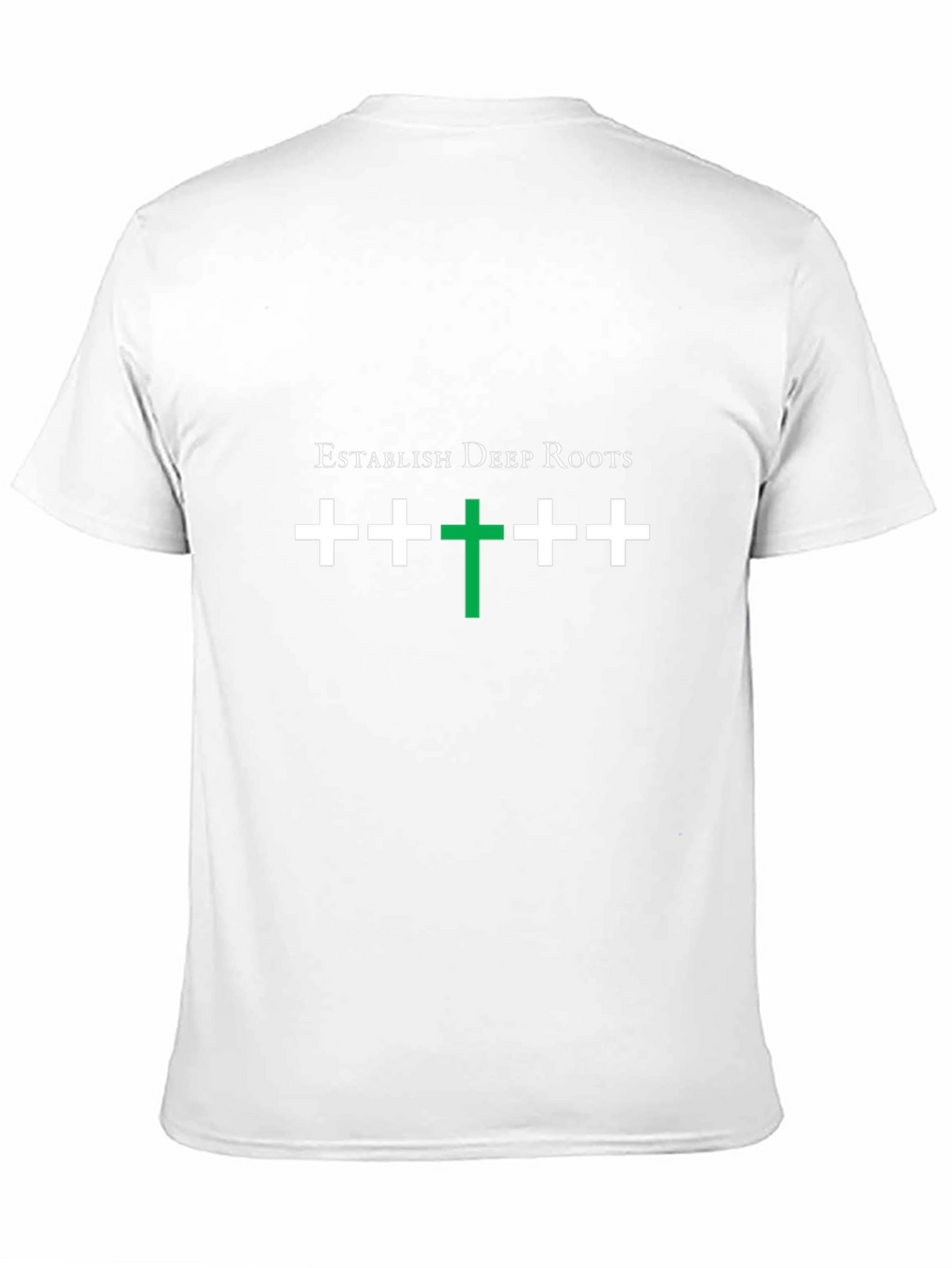 Establish Deep Roots Black T-Shirt