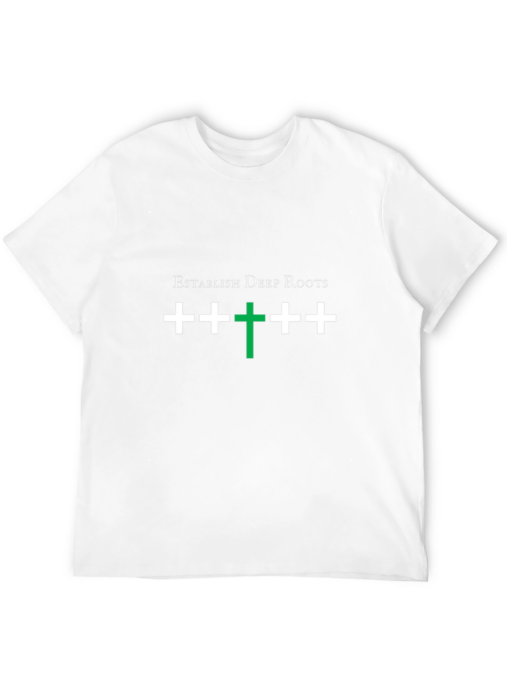 Establish Deep Roots Black T-Shirt