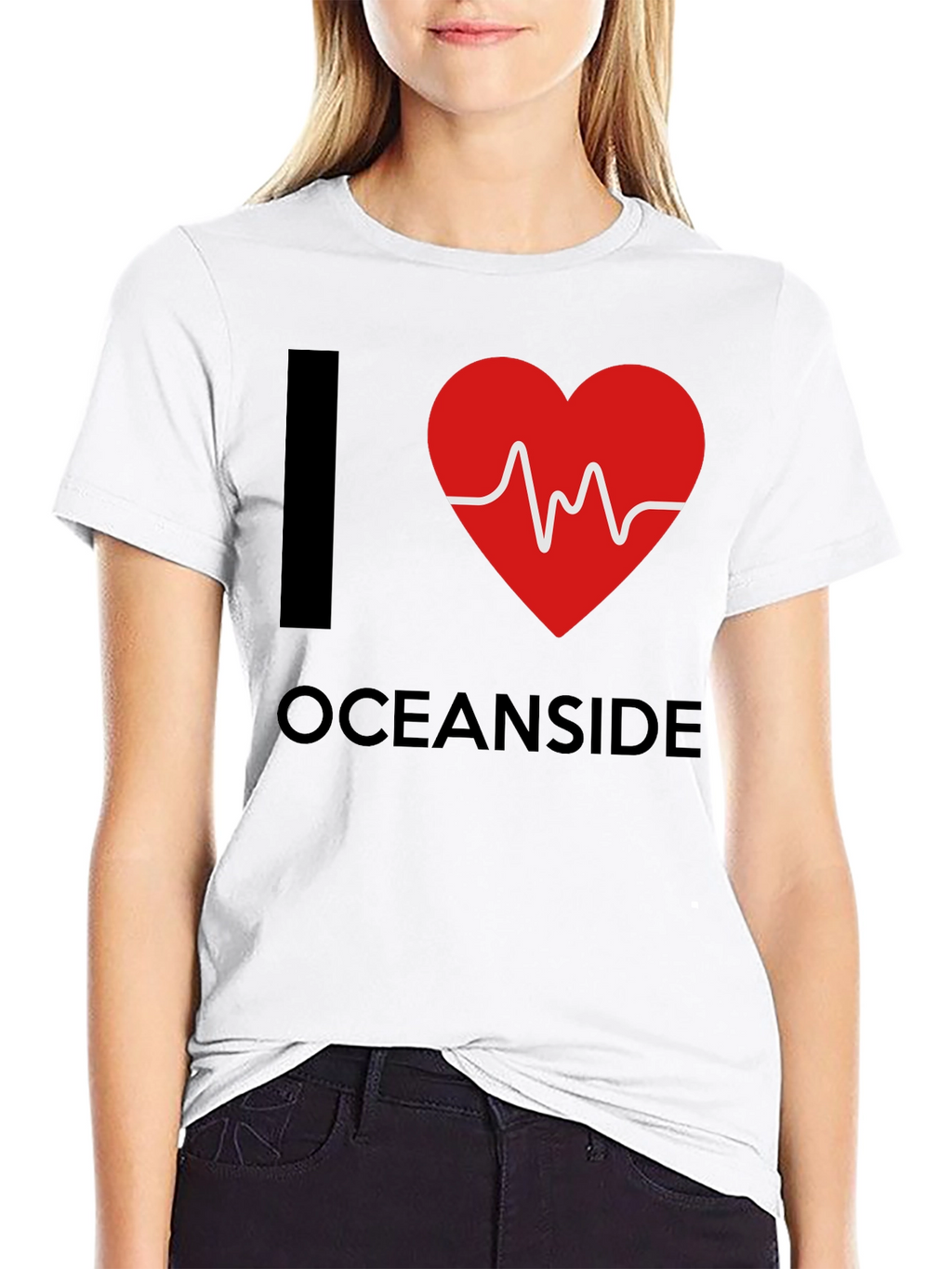 I Heart Oceanside Graphic T-Shirt