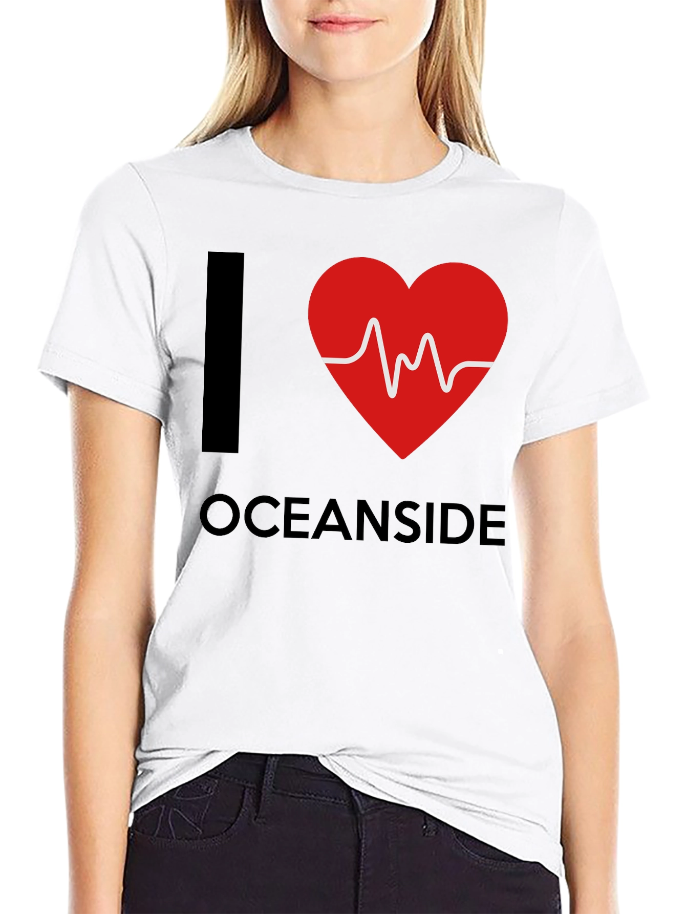 I Heart Oceanside Graphic T-Shirt