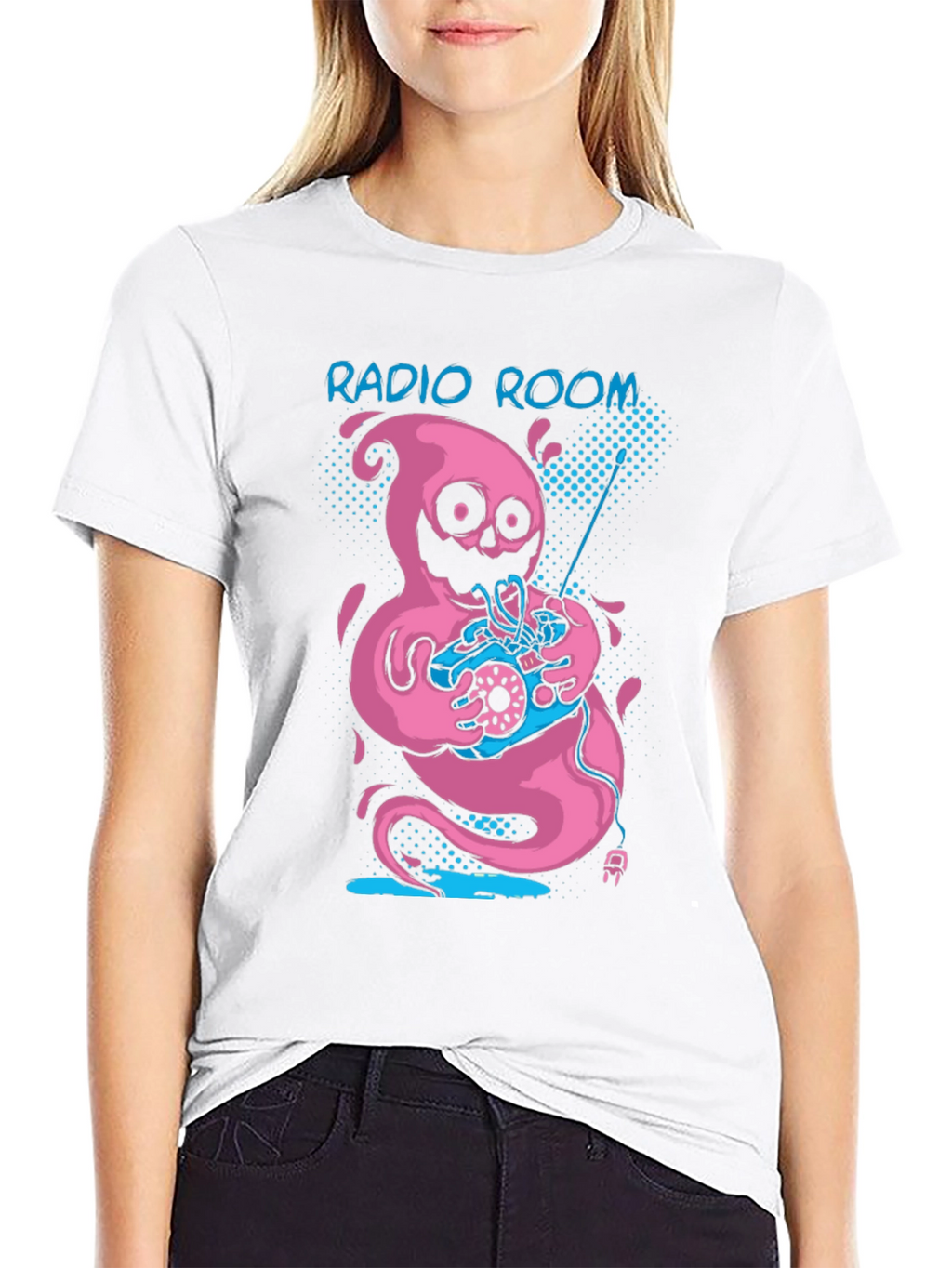 Radio Room Ghost T-Shirt