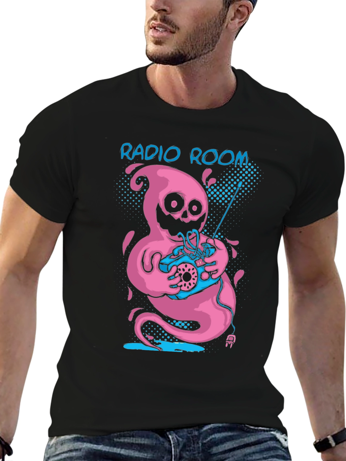 Radio Room Ghost T-Shirt