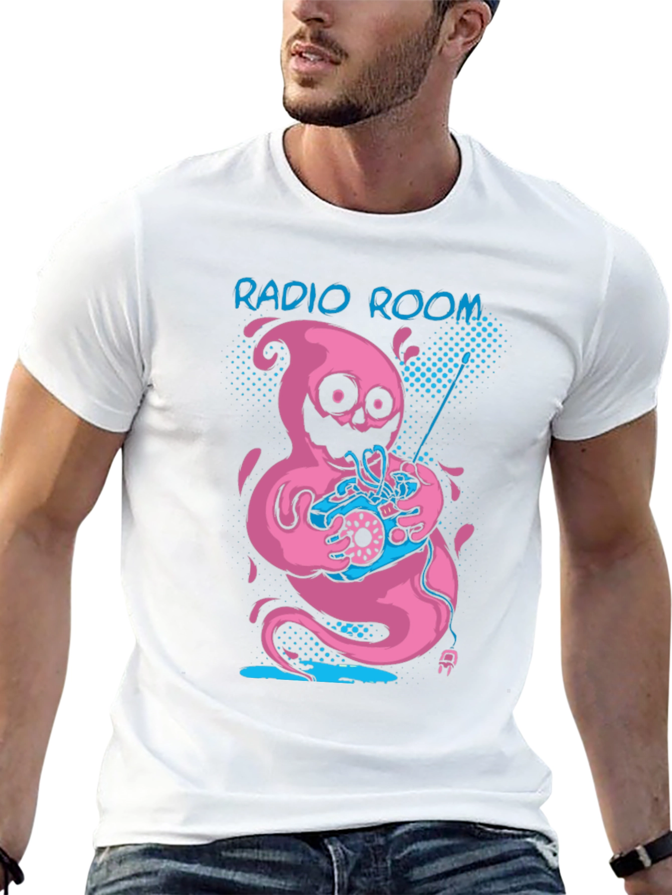 Radio Room Ghost T-Shirt