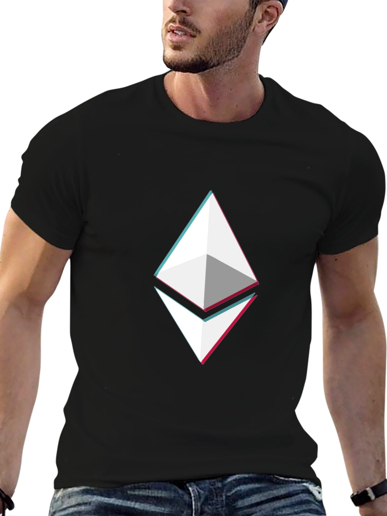 Ethereum Crypto T-Shirt - Black Graphic Tee