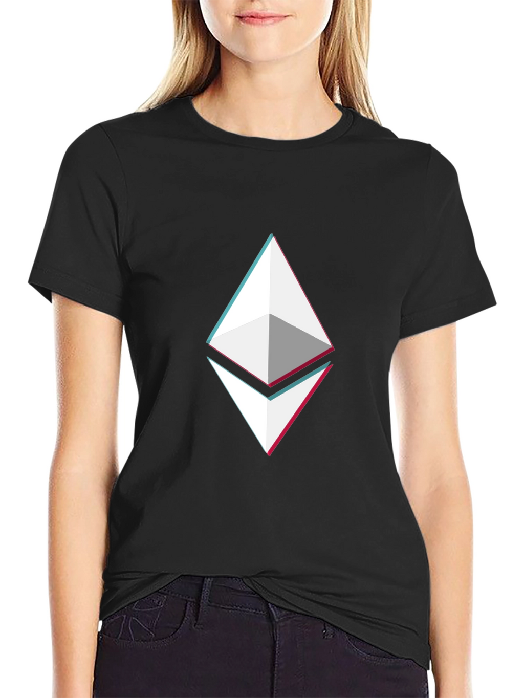 Ethereum Crypto T-Shirt - Black Graphic Tee