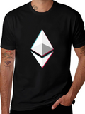 Ethereum Crypto T-Shirt - Black Graphic Tee