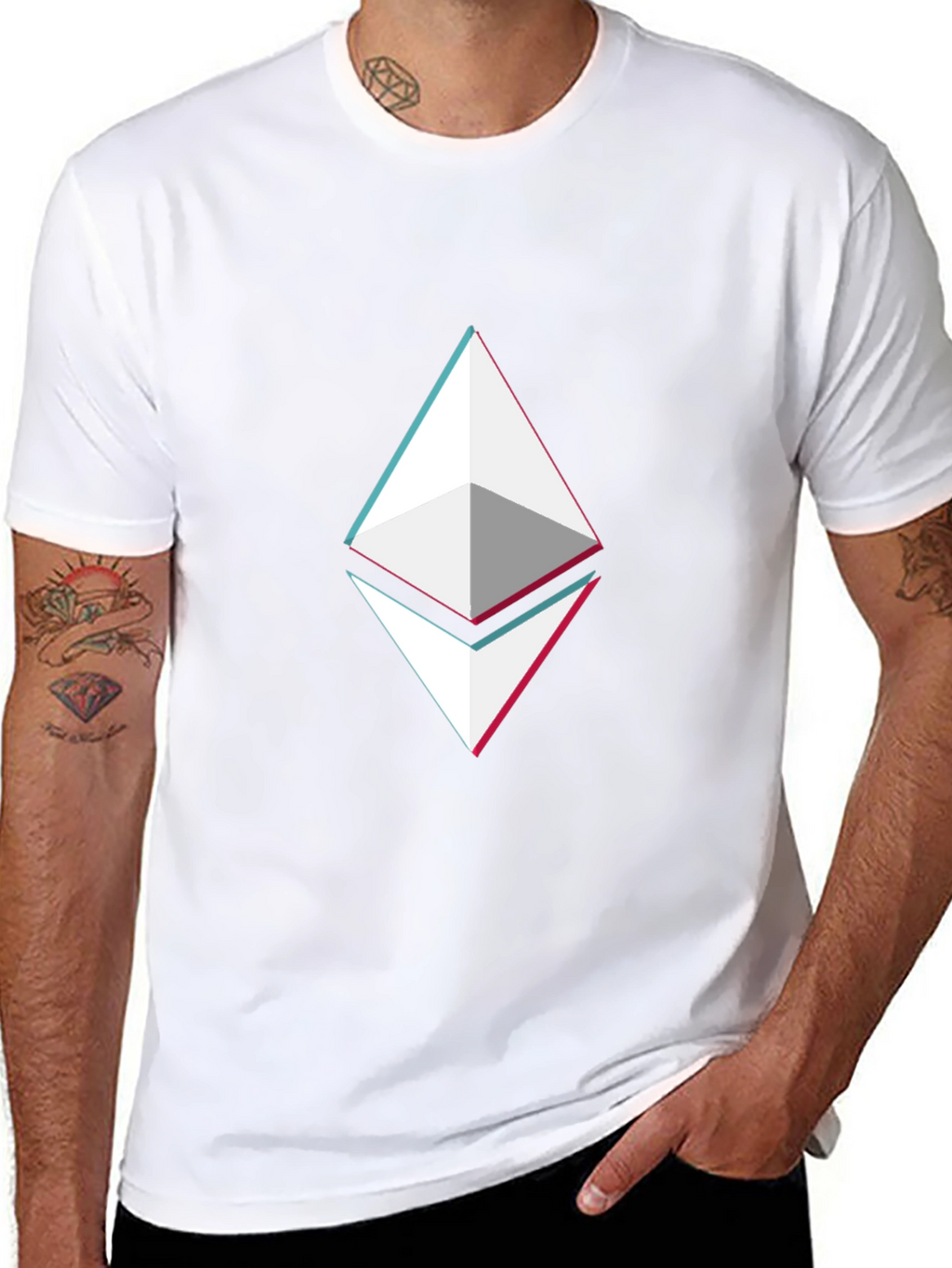 Ethereum Crypto T-Shirt - Black Graphic Tee