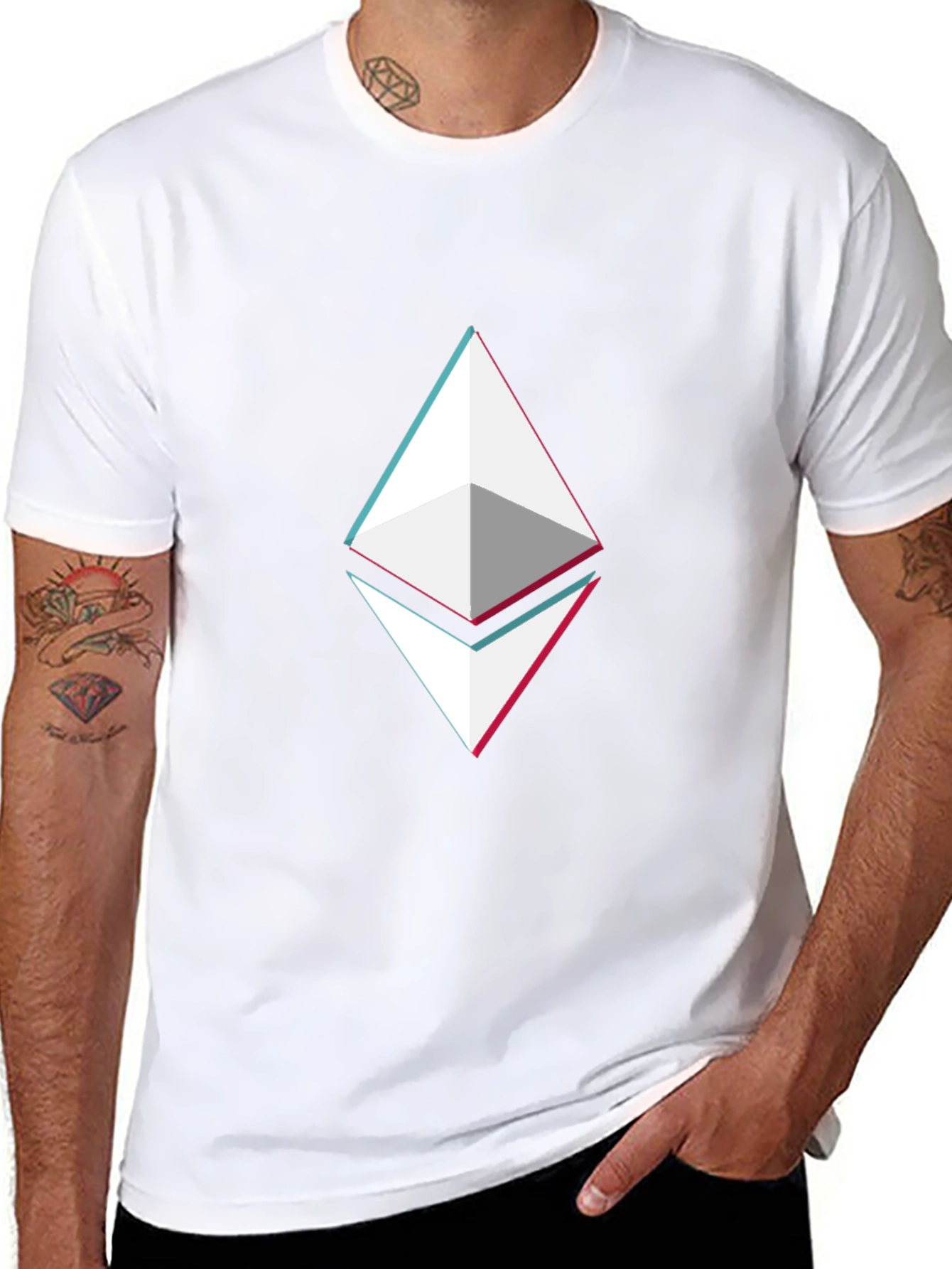 Ethereum Crypto T-Shirt - Black Graphic Tee