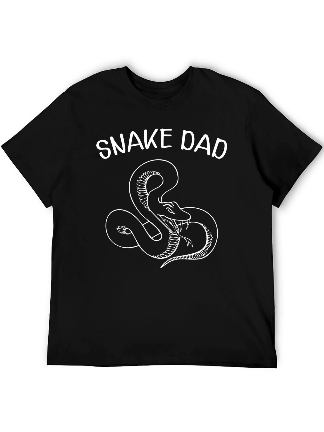 Snake Dad Graphic T-Shirt - Reptile Lover Tee